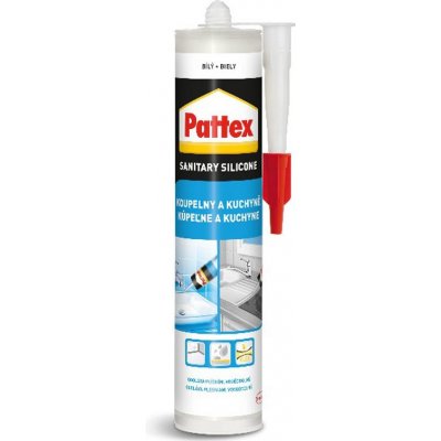 PATTEX Koupelny a kuchyně silikonový tmel 280g bílý – Zbozi.Blesk.cz