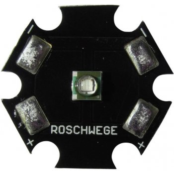 HighPower LED Star-DR660-01-00-00 350 mA 2,5 V sytě červená