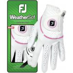 FootJoy WeatherSof Womens Golf Glove růžová Levá ML – Zboží Dáma