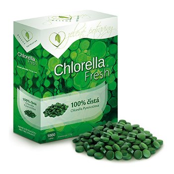Fresh Chlorella Ginkgo Fresh 250 g Chlorella pyrenoidosa 1000 tablet