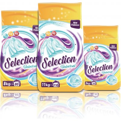 Selection prací prášek Universal 8 kg 80 PD – Hledejceny.cz