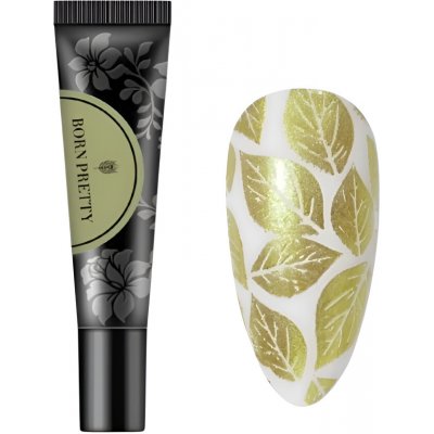 BORN PRETTY Stamping gel 10 zlatý – Hledejceny.cz