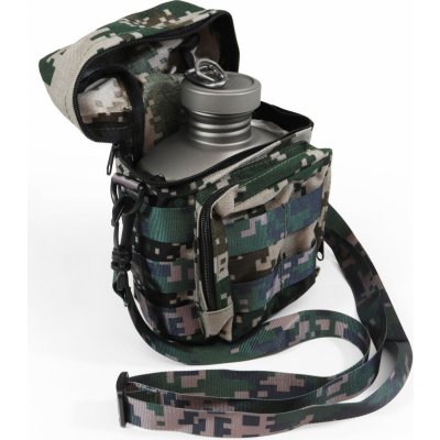 Origin Outdoors Čutora Origin Outdoors Titánová čutora s karabinou a taškou na přenášení 1 l – Zboží Dáma