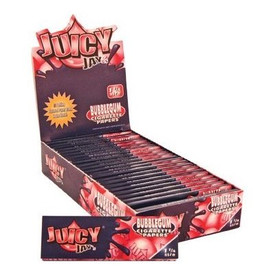 Juicy Jay's ochucené krátké papírky bubble gum 32 x 24 ks – Zbozi.Blesk.cz