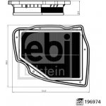 Vzduchový filtr FEBI BILSTEIN 196974 – Hledejceny.cz