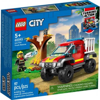 LEGO® City 60393 Hasičský tereňák 4x4