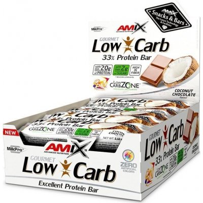 Amix Nutrition Amix Low-Carb 33% Protein Bar Příchuť: Orange, Balení(g): 15x60g