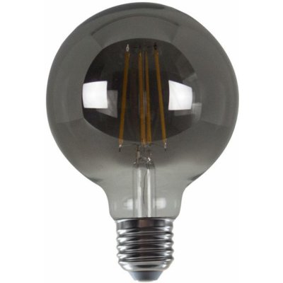 ACA Lighting LED FILAMENT E27 G95 kouřová 8W 1800K 230V 400lm RA80 PALA958WWSM – Hledejceny.cz