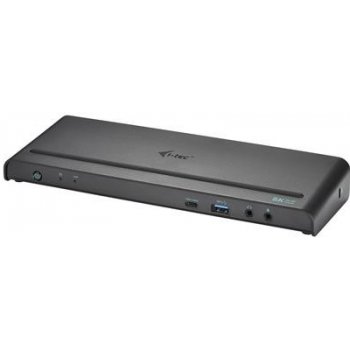 i-Tec USB 3.0 / USB-C / Thunderbolt 3, 3x 4K Docking Station + Power Delivery 85W CATRIPLE4KDOCKPD