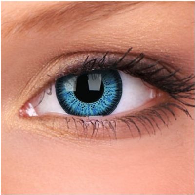 MaxVue Vision Phantasee Vivid Blue barevné tříměsíční nedioptrické 2 čočky – Hledejceny.cz