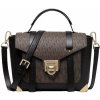 Kabelka Michael Kors messenger Manhattan logo brown black