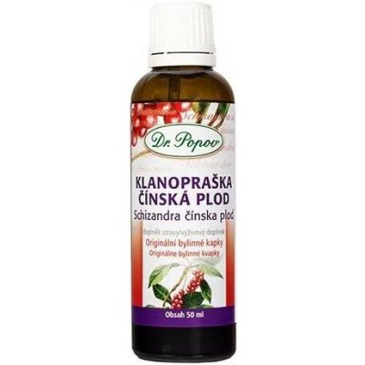 Dr. Popov Klanopraška čínská plod originální bylinné kapky 50 ml – Hledejceny.cz