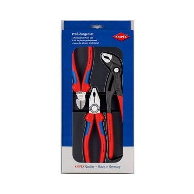 Knipex Sada kleští 3dílná 87 01 250 / 03 02 180 / 70 02 160 - KN00-20-09-V01