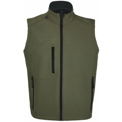 SOLS softshellová vesta RALLYE MEN 46601269 Army – Hledejceny.cz