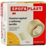 Spofaplast náplast fixační netkaná textilní 732 5m x 25 mm – Hledejceny.cz