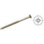 StrongFix Vrut PZ 6x140/70mm zápustná hlava zinek žlutý částečný závit – Hledejceny.cz