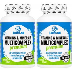 Lionlab Vitamins & Minerals Premium Multicomplex 90 kapslí