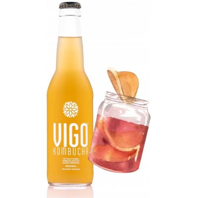 Vigo kombucha original 330 ml – Zbozi.Blesk.cz
