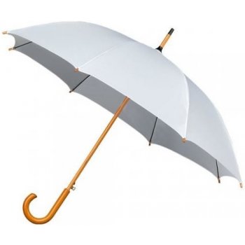 Holový deštník automatic bílý