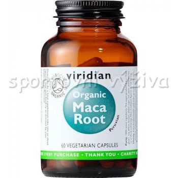 Viridian Organic Maca Extract 60 kapslí