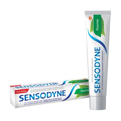 Sensodyne Fluoride zubní pasta s fluoridem pro citlivé zuby 75 ml – Zbozi.Blesk.cz