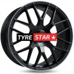 MAM GT1 7,5x17 5x100 ET30 matt black lip polished | Zboží Auto