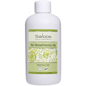 Saloos Bio slunečnicový rostlinný olej lisovaný za studena 500 ml