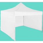Expodum Nůžkový stan 3x3m hliníkový Bílá 3 boční plachty – Zboží Dáma