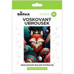 Beepack Voskovaný ubrousek Zimní pohádka střední 28x28cm