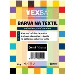 DRUCHEMA TEXBA® Barva na textil bavlnu viskózu a len č. 12 Černá 20 g – Zboží Mobilmania