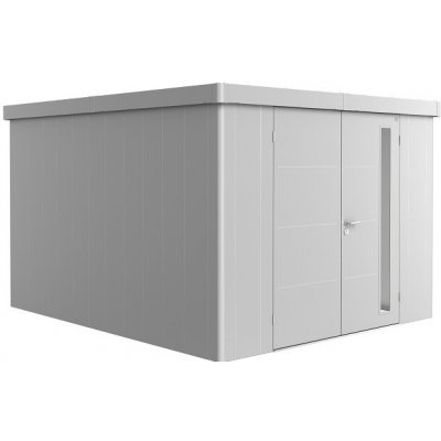 Biohort Neo 3D 348 x 292 stříbrný s dvoukřídlými dveřmi – Hledejceny.cz