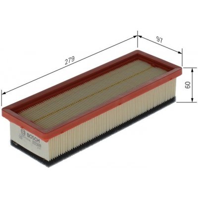 BOSCH F 026 400 036 Vzduchový filtr (F026400036) – Hledejceny.cz