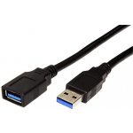 Roline 11.02.8978 Kabel USB 3.0 A-A 1,8m A(M)- A(F) prodlužovací, černý – Sleviste.cz