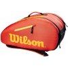 Taška na padel Wilson Padel Youth Racquet Bag orange/yellow
