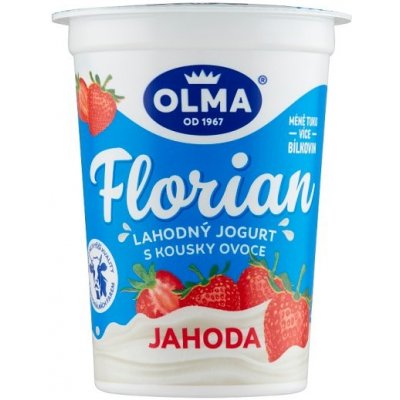 Olma Florian Lahodný jogurt s plnou chutí jahoda 150 g – Zboží Dáma