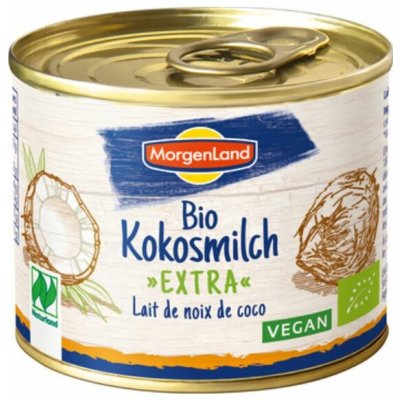 MorgenLand Kokosové mléko extra bio 200 ml – Sleviste.cz