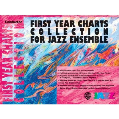 First Year Charts Collection For Jazz Ensemble + Audio Online / partitura – Hledejceny.cz