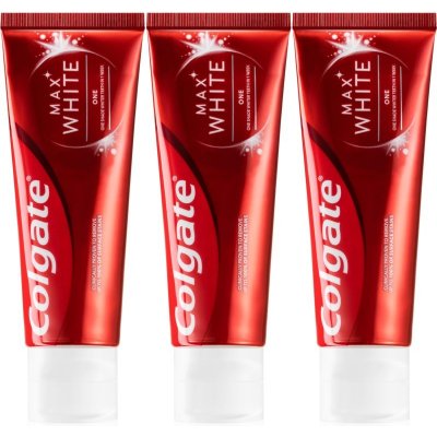 Colgate Max White One Sensational Mint 3 x 75 ml – Hledejceny.cz