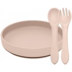 PETITE&MARS Set jídelní silikonový TAKE&MATCH Desert Sand 6m+ 3 ks – Zboží Dáma