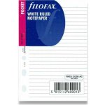 Filofax Poznámkový papír, linkovaný bílý formát A7 – Zboží Dáma