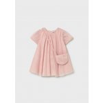 Šaty tylové s krátkým rukávem a kabelkou CHERRY růžové BABY Mayoral – Zboží Dáma