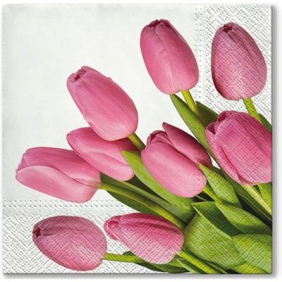 Ubrousky na dekupáž Lovely tulipány – Hledejceny.cz