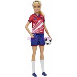 Barbie Fotbalová blond culík barevné # 9 U – Zboží Dáma