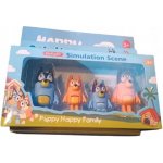 BLUEY A BINGO RODINA BLUEY CHILLI BANDIT TÁTA MAMINKA – Zboží Dáma