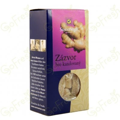 Sonnentor Zázvor kandovaný bio 75 g – Zboží Dáma