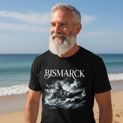 Striker tričko Válečná loď Bismarck černá – Zbozi.Blesk.cz