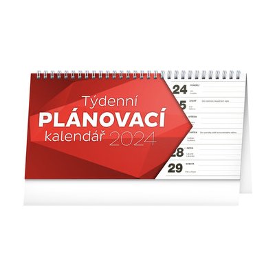 Týdenní plánovací stolní 2024