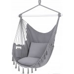 Ekspan Brazilské závěsné křeslo HBM Světle šedá – Zbozi.Blesk.cz