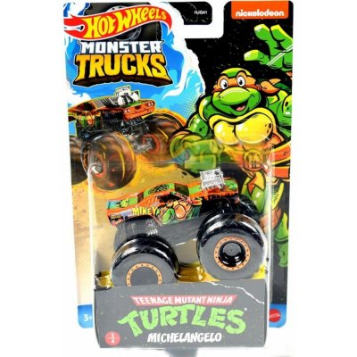 Mattel Hot Wheels Monster Trucks tematický truck HJG41 Michelangelo – Zbozi.Blesk.cz