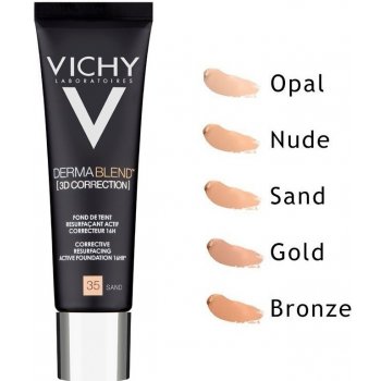 Vichy Tekutý make-up Dermablend 45 gold SPF25 30 ml